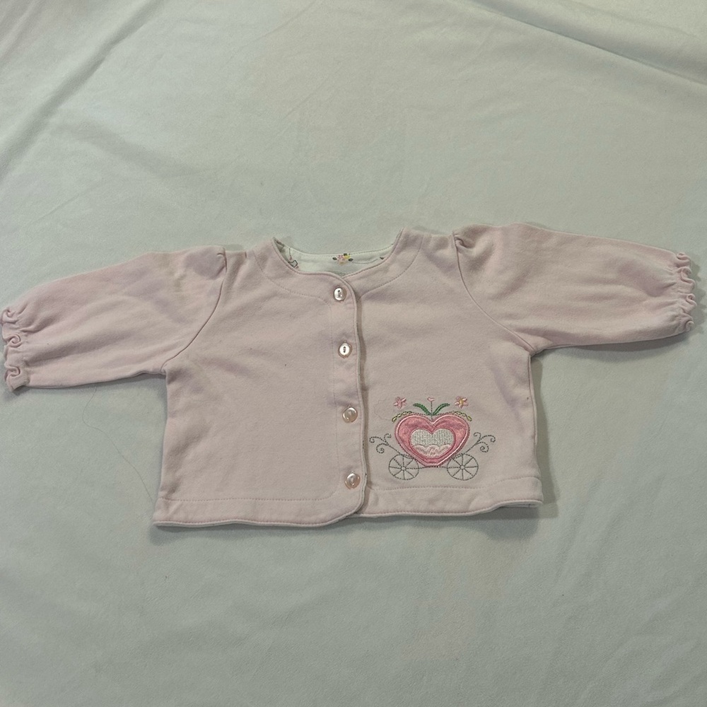 3/15 Baby Bell Pink Princess Apple Carriage Top